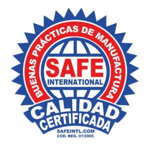 SELLO DE CALIDAD CERTIFICADA SAFE INTERNATIONAL